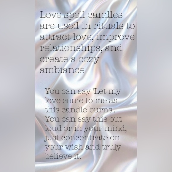 💕Love Spell Candle💕 - Picture 6 of 6